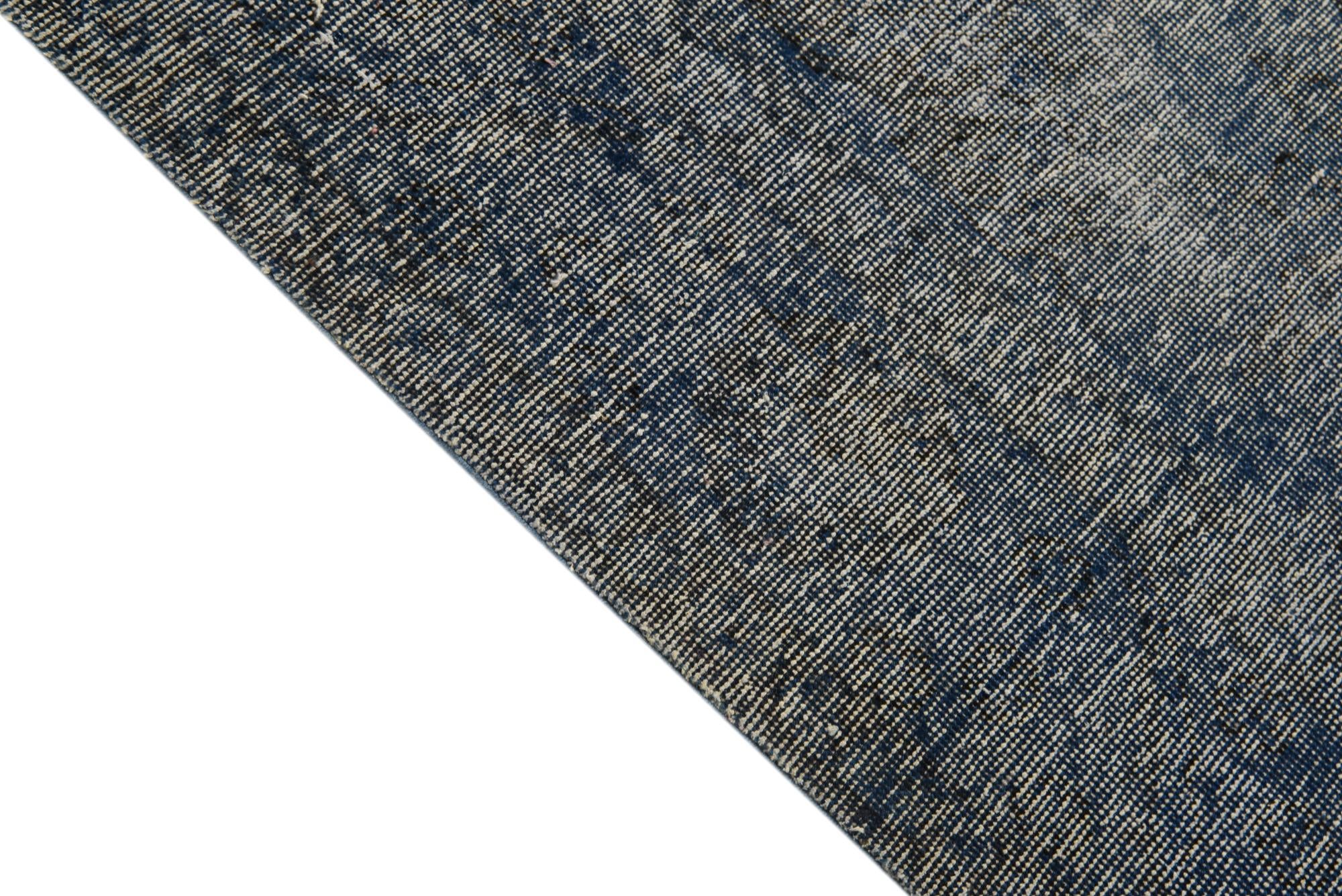 6' 1 x 8' 9 Hand Knotted Ultra Vintage Persian Wool Rug
