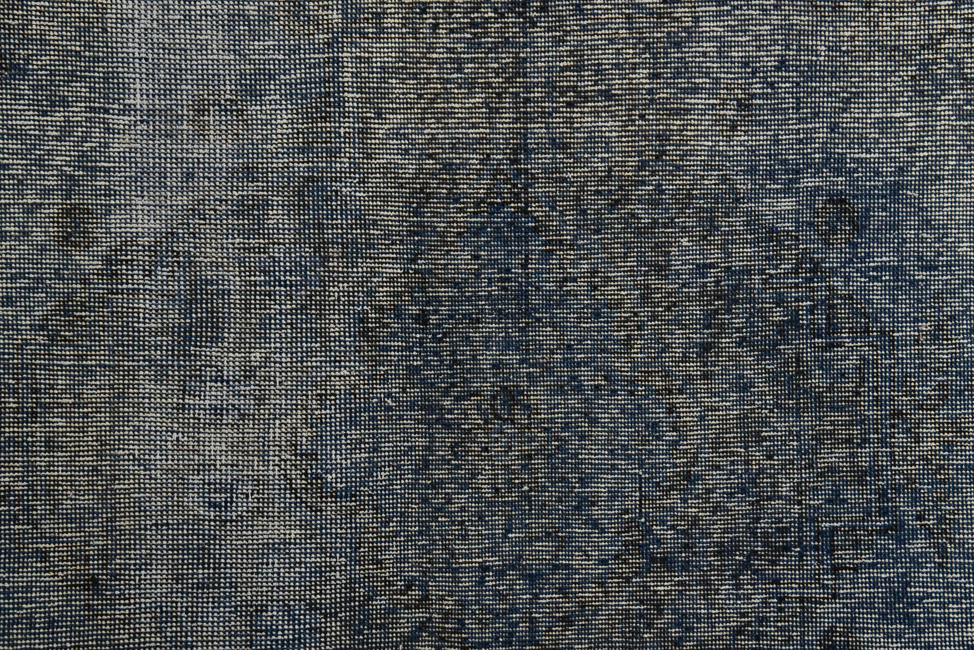6' 1 x 8' 9 Hand Knotted Ultra Vintage Persian Wool Rug