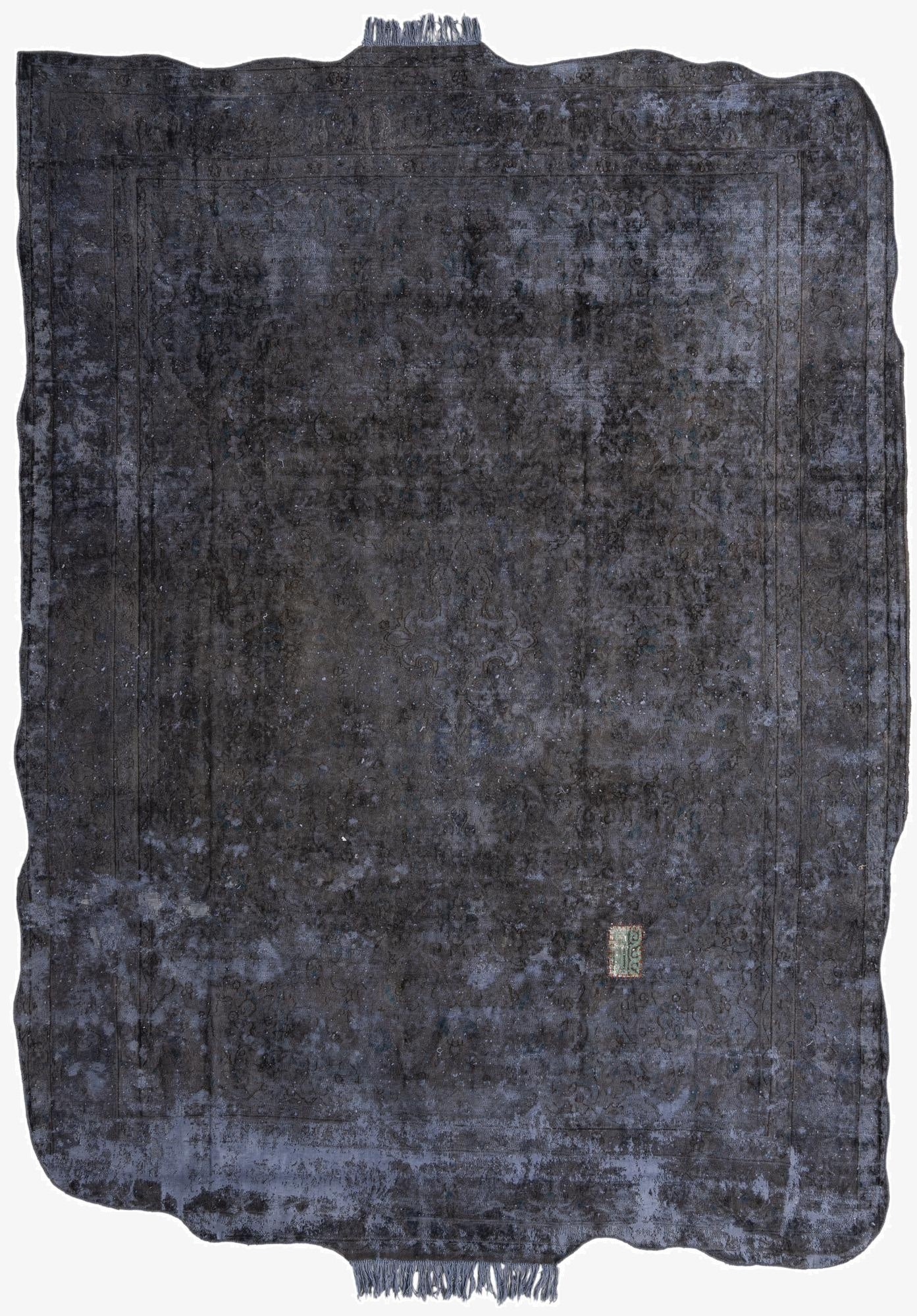 8' 8 x 12'  Hand Knotted Ultra Vintage Persian Wool Rug