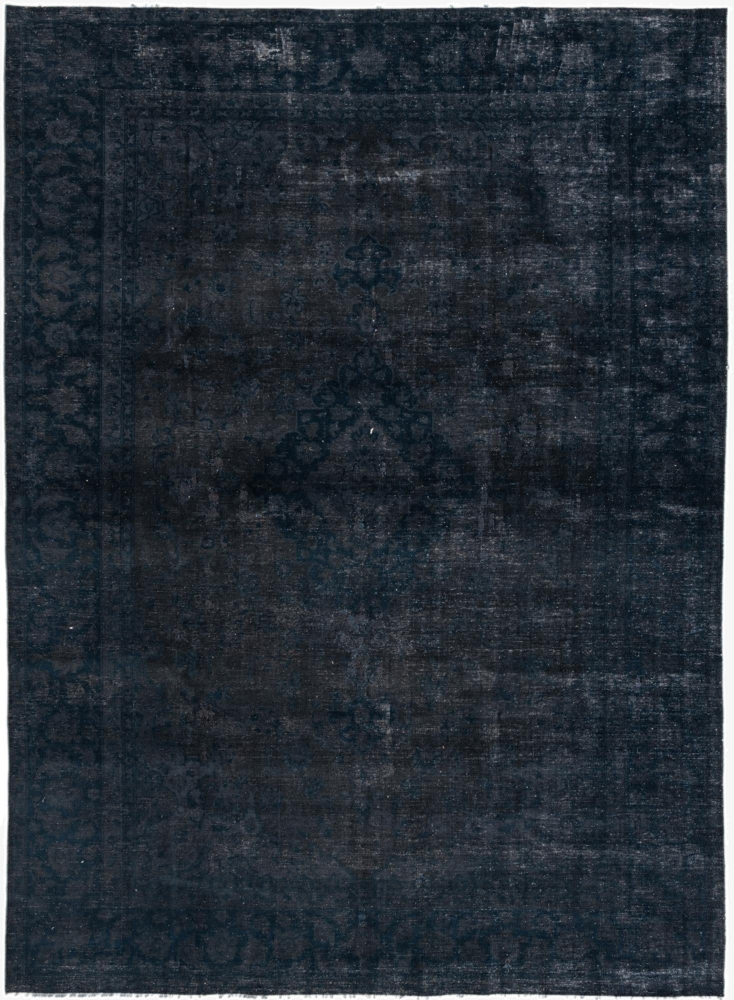 8' 10 x 12' 3  Hand Knotted Ultra Vintage Persian Wool Rug