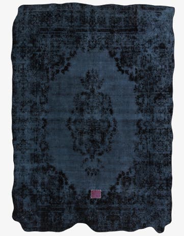 9' 5 x 13' 6 Hand Knotted Ultra Vintage Persian Wool Rug