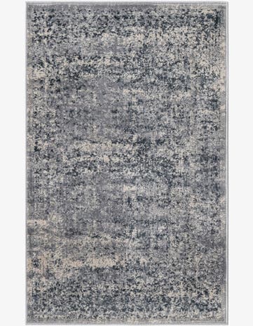 Blue Gray Villa Rug
