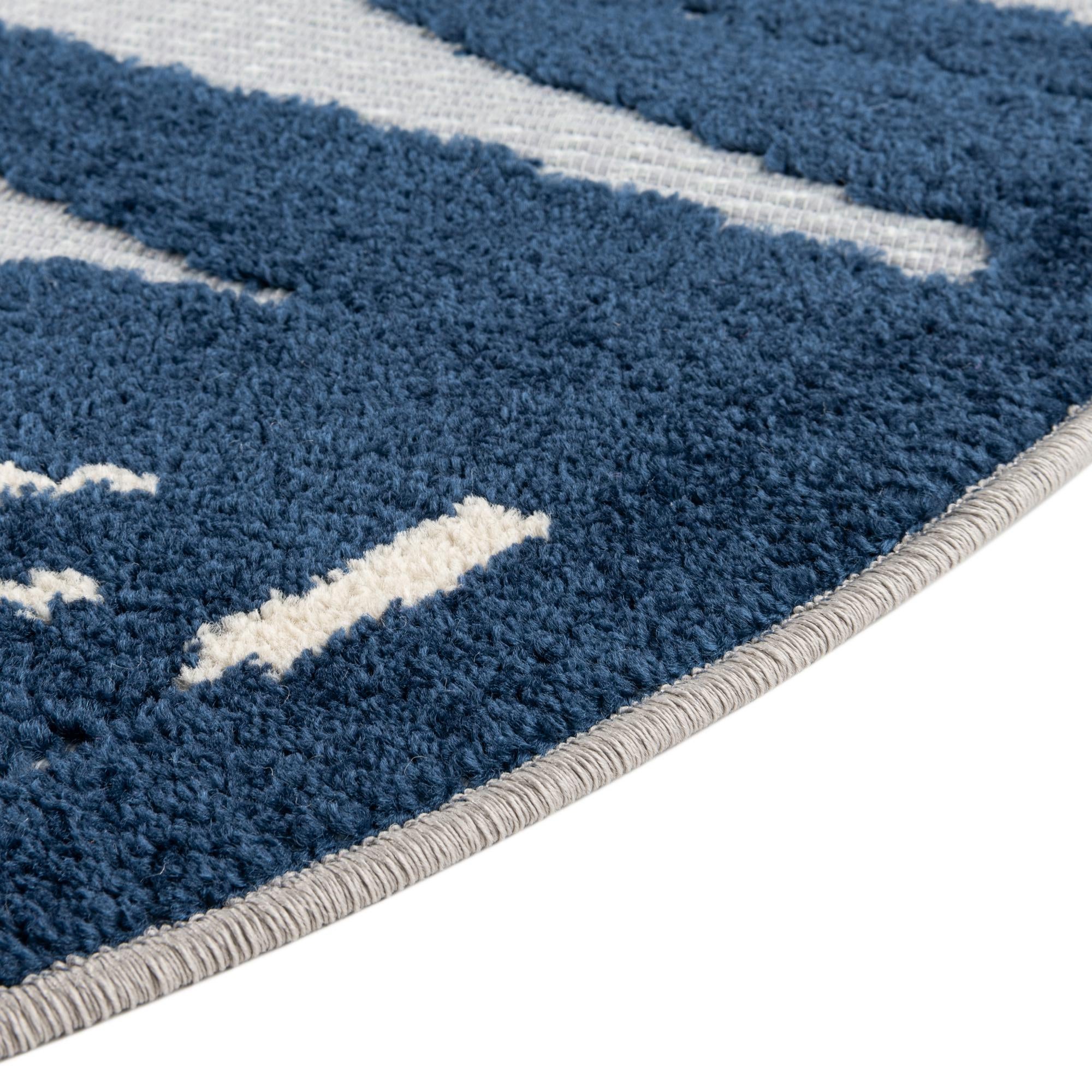 3' 3 x 3' 3 Easy-Clean Aruba Indoor / Outdoor Round Rug