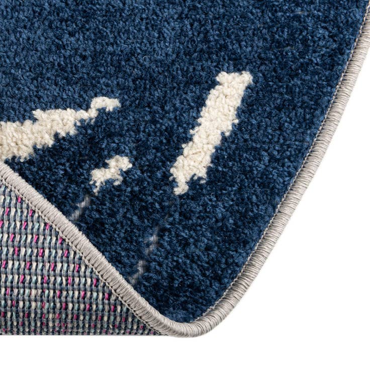 Detail image of 3' 3 x 3' 3 Easy-Clean Aruba Indoor / Outdoor Round Rug