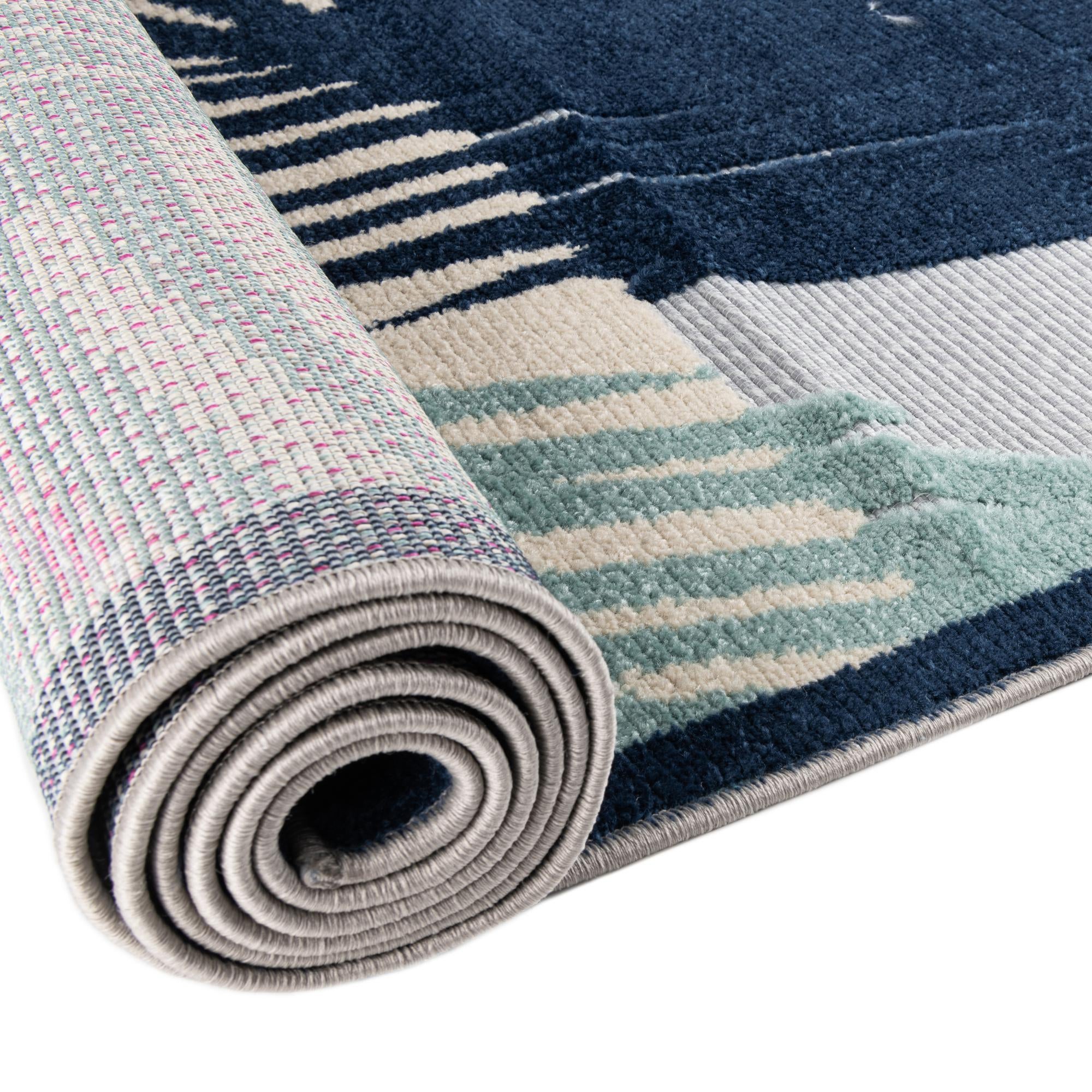 3' 3 x 3' 3 Easy-Clean Aruba Indoor / Outdoor Round Rug