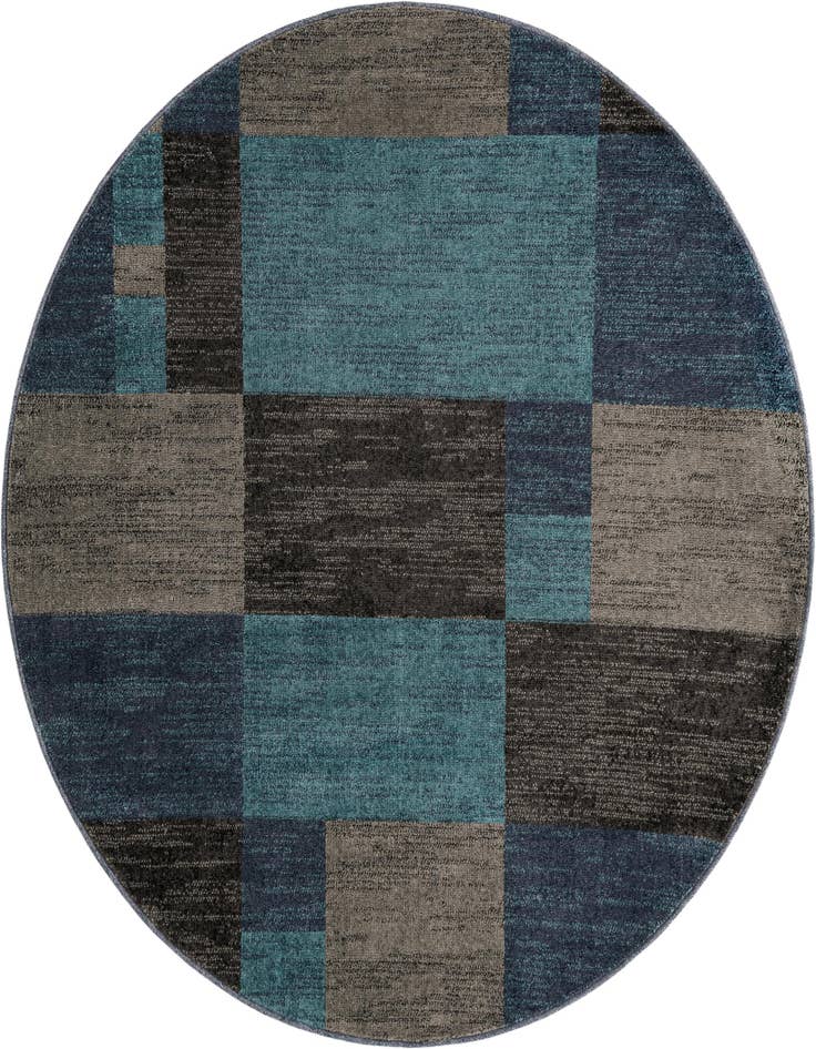 Detail image of 6' 1 x 6' 1 Equinox Round Rug