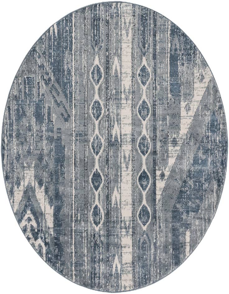 Detail image of 5' 3 x 5' 3 Oregon Round Rug