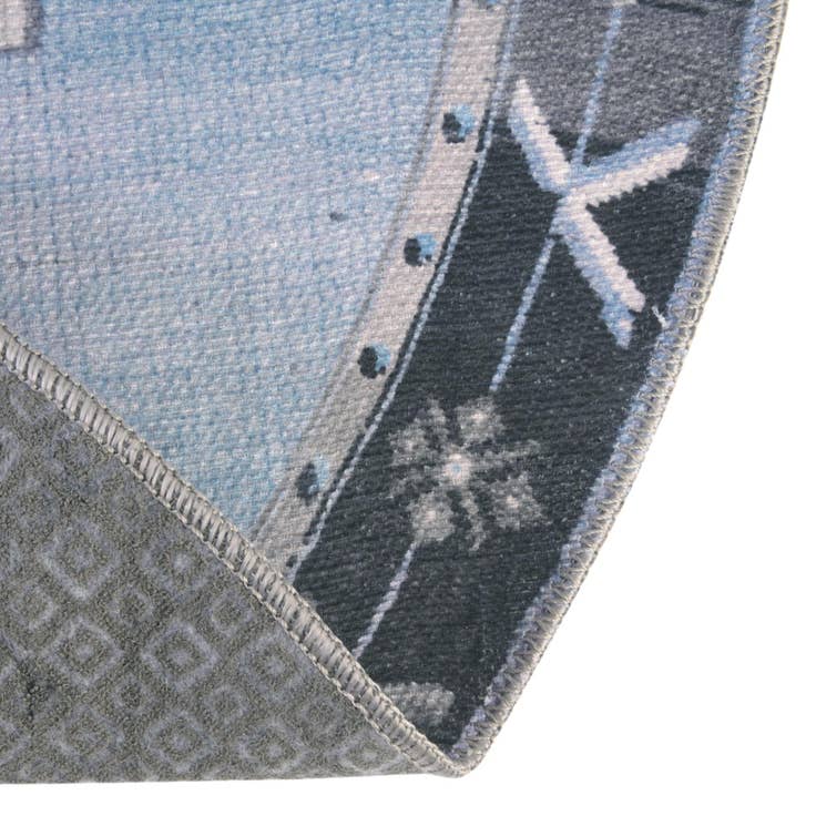 Detail image of 7' 7 x 7' 7 Washable Timeless Round Rug