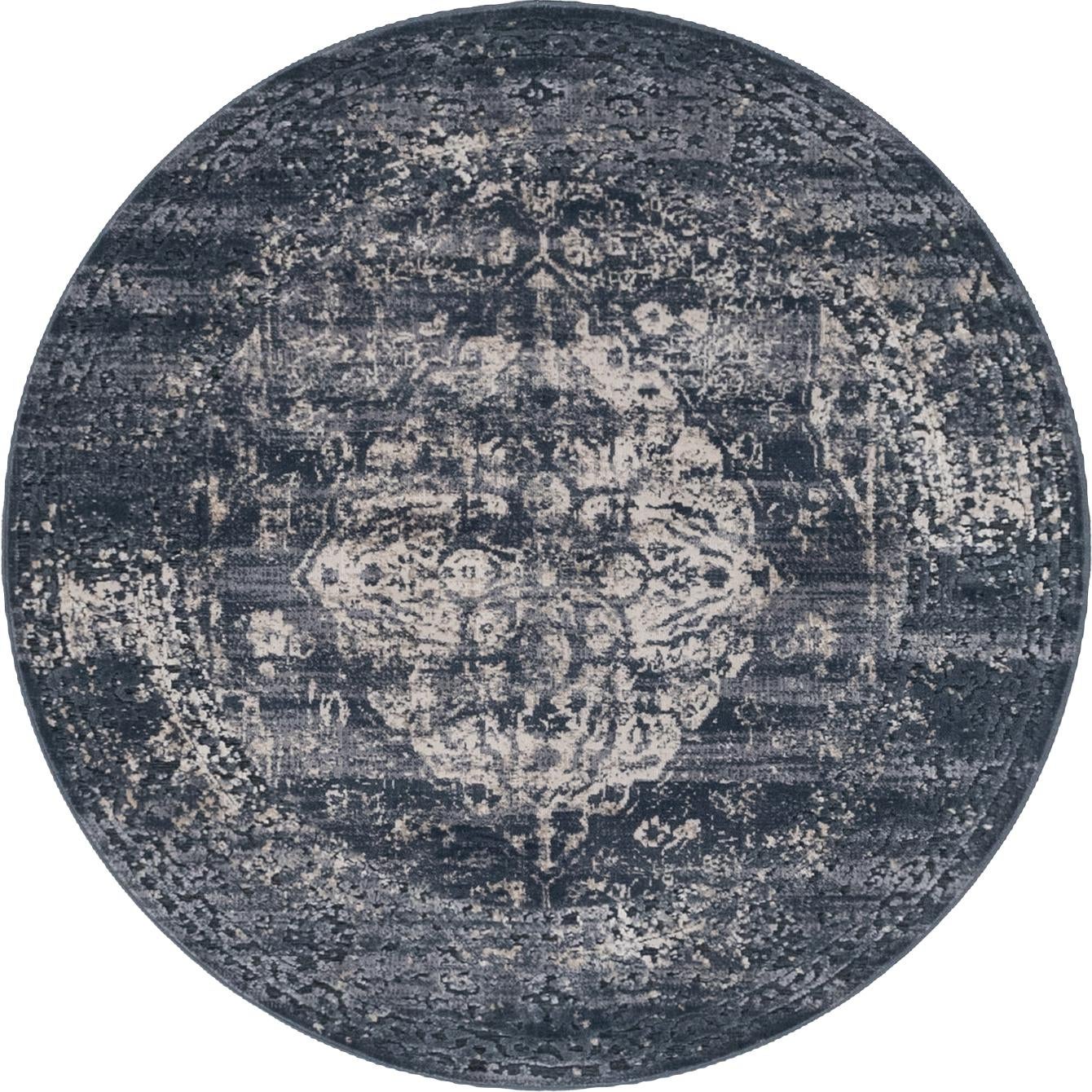 4' x 4' Villa Round Rug