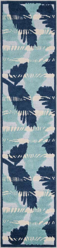 2' x 10' Easy-Clean Aruba Indoor / Outdoor Runner Rug