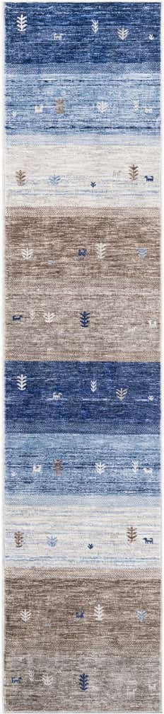 2' 7 x 12' Gabbeh Runner Rug