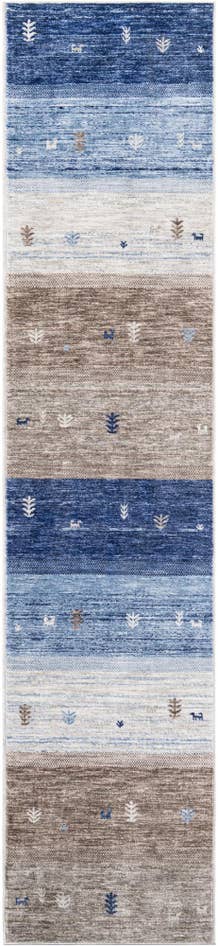 Detail image of 2' 7 x 12' Gabbeh Runner Rug