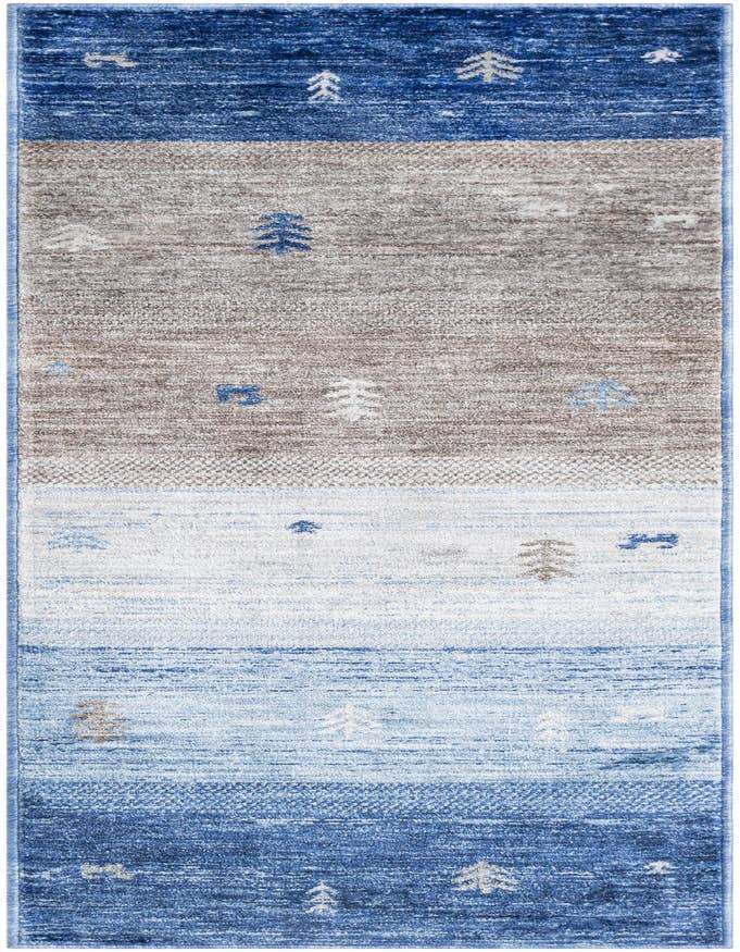 Detail image of 2' x 6' 1 Gabbeh Runner Rug