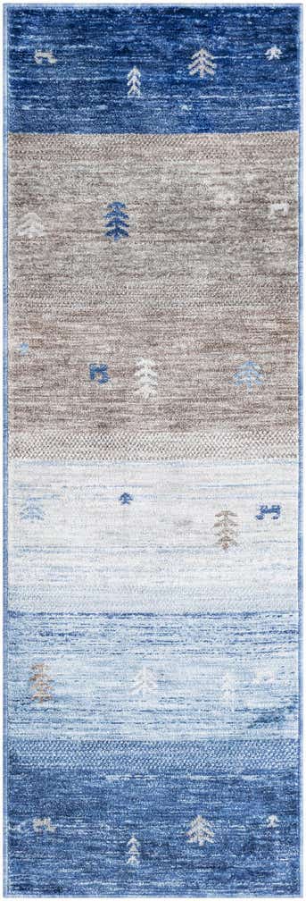 2' x 6' 1 Gabbeh Runner Rug