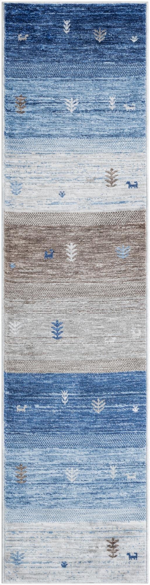 2' x 8' Gabbeh Runner Rug