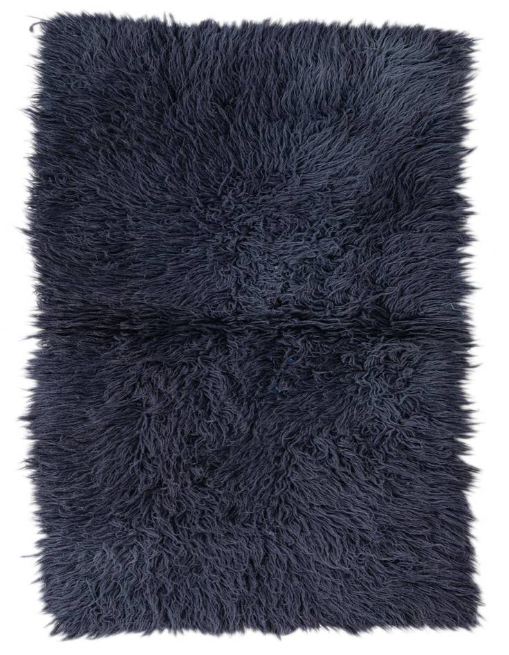 Detail image of 2' 1 x 4' 6 Hand Knotted Moroccan Wool Runner Rug