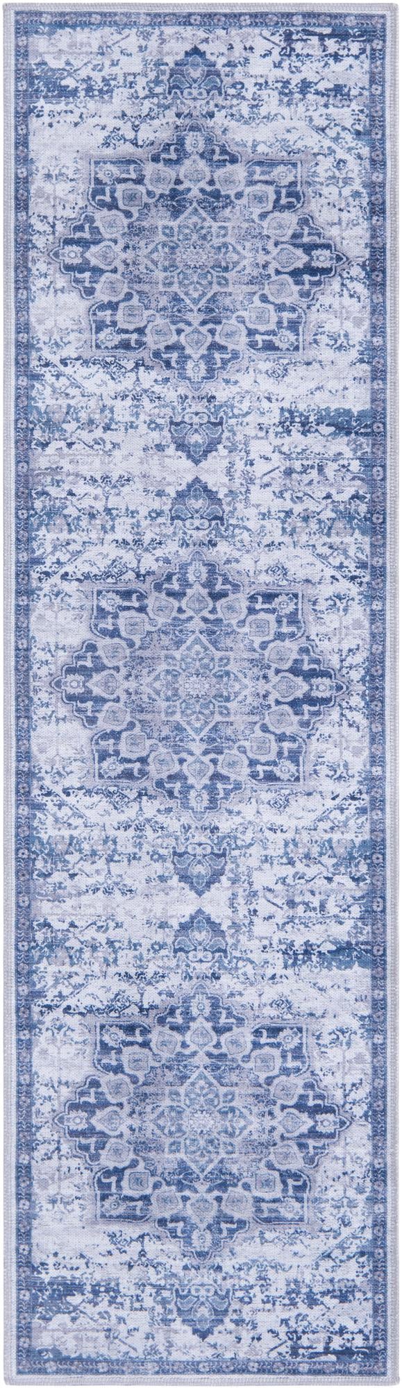 2' x 7' Washable Renaissance Runner Rug
