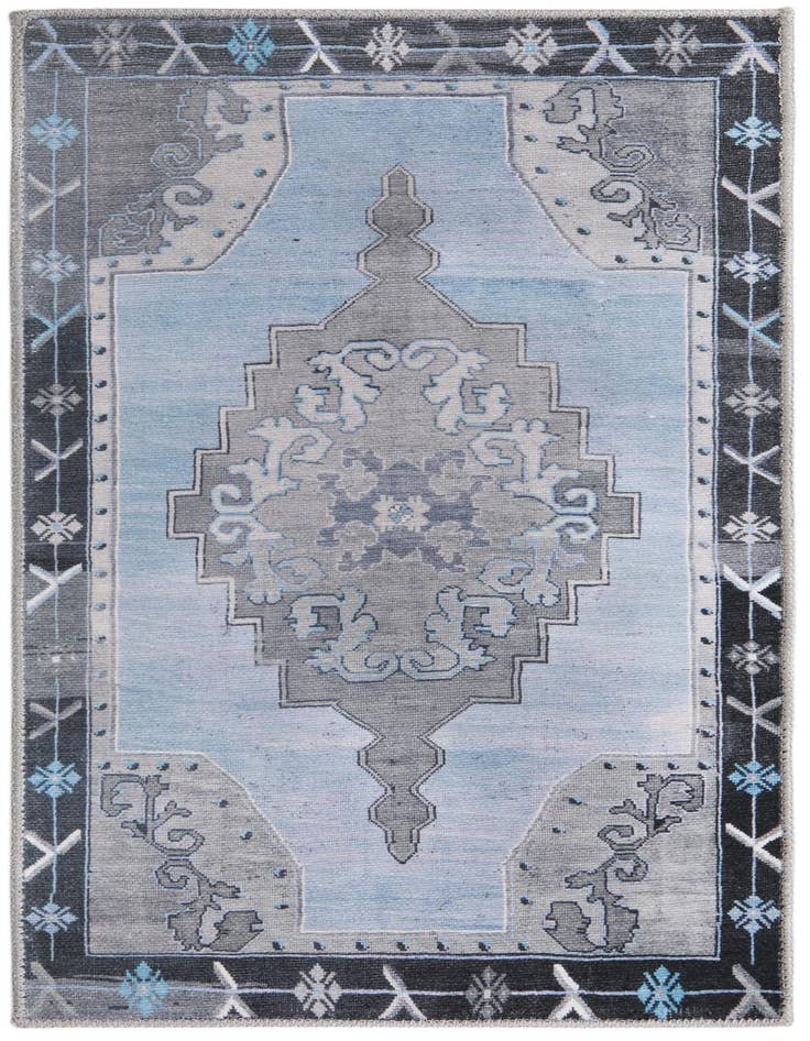 Detail image of 2' x 4' Washable Timeless Runner Rug
