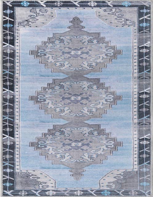 Detail image of 2' x 7' 10 Washable Timeless Runner Rug