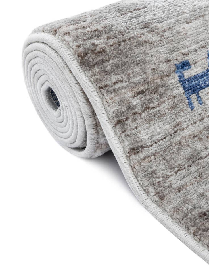 Detail image of 7' 10 x 7' 10 Gabbeh Square Rug