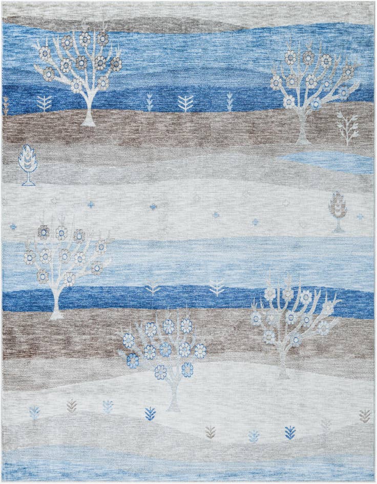 Detail image of 7' 10 x 7' 10 Gabbeh Square Rug