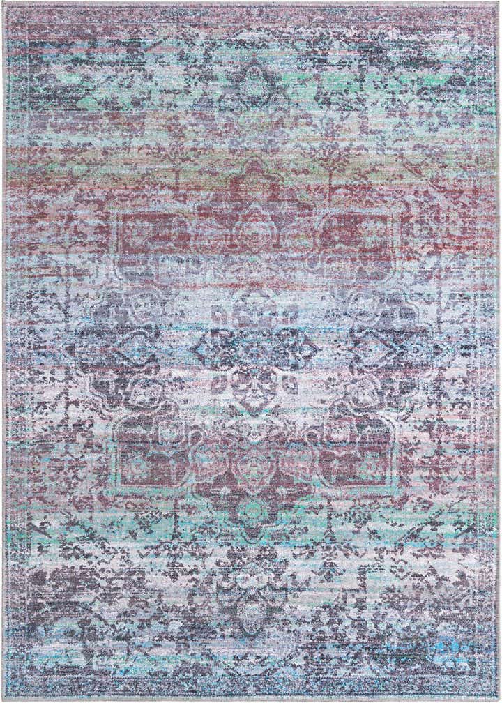 5' 3 x 8' Washable Francesca Rug