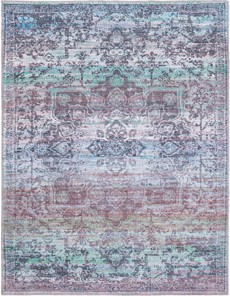 Detail image of 4' x 6' Washable Francesca Rug