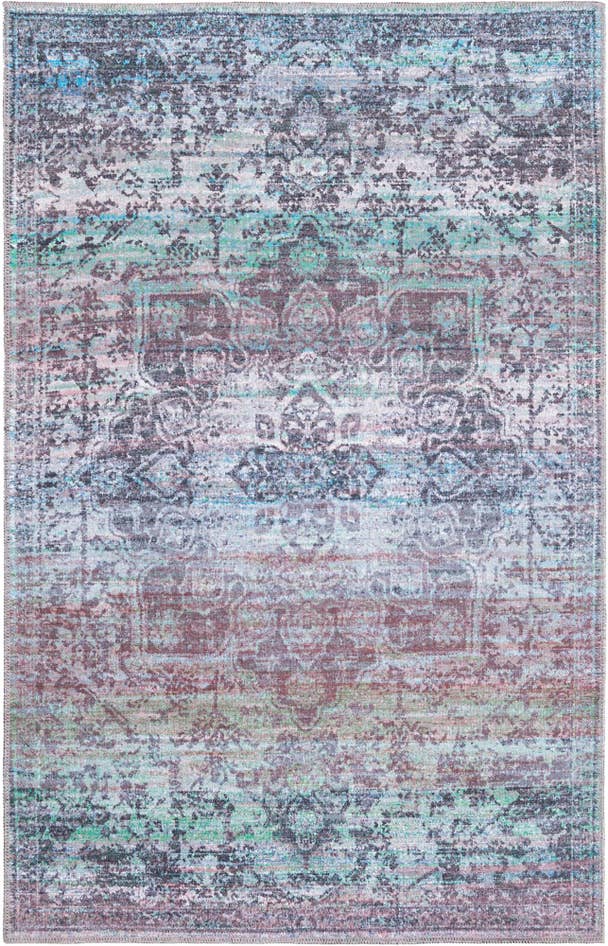 Detail image of 4' x 6' Washable Francesca Rug