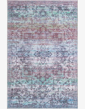 5' 3 x 8' Washable Francesca Rug