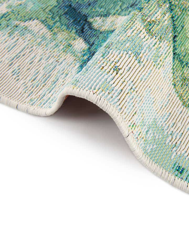 7' 10 x 10' Easy-Clean Botanical Indoor / Outdoor Rug