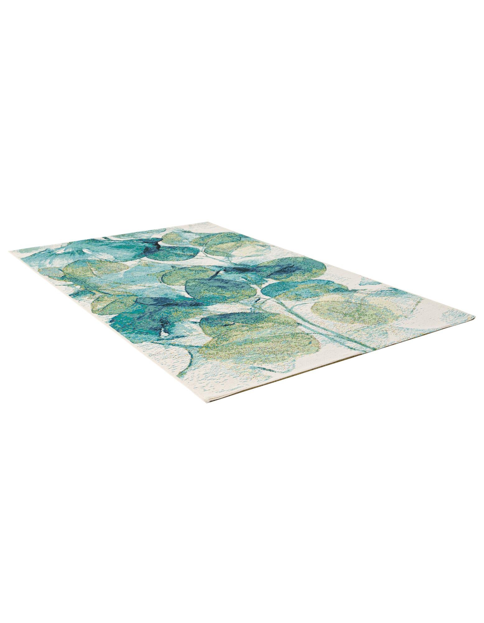 3' 3 x 5' 3 Easy-Clean Botanical Indoor / Outdoor Rug