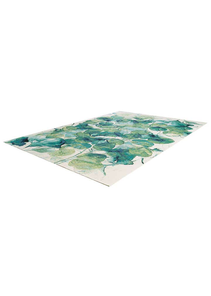 7' 10 x 11' Easy-Clean Botanical Indoor / Outdoor Rug