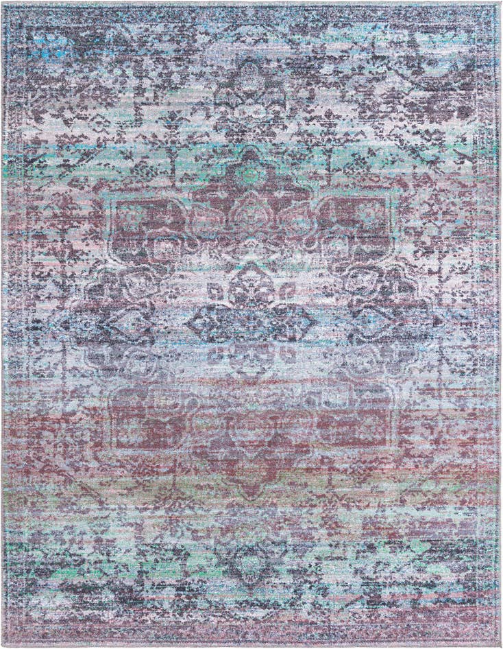 Detail image of 7' 10 x 10' Washable Renaissance Rug