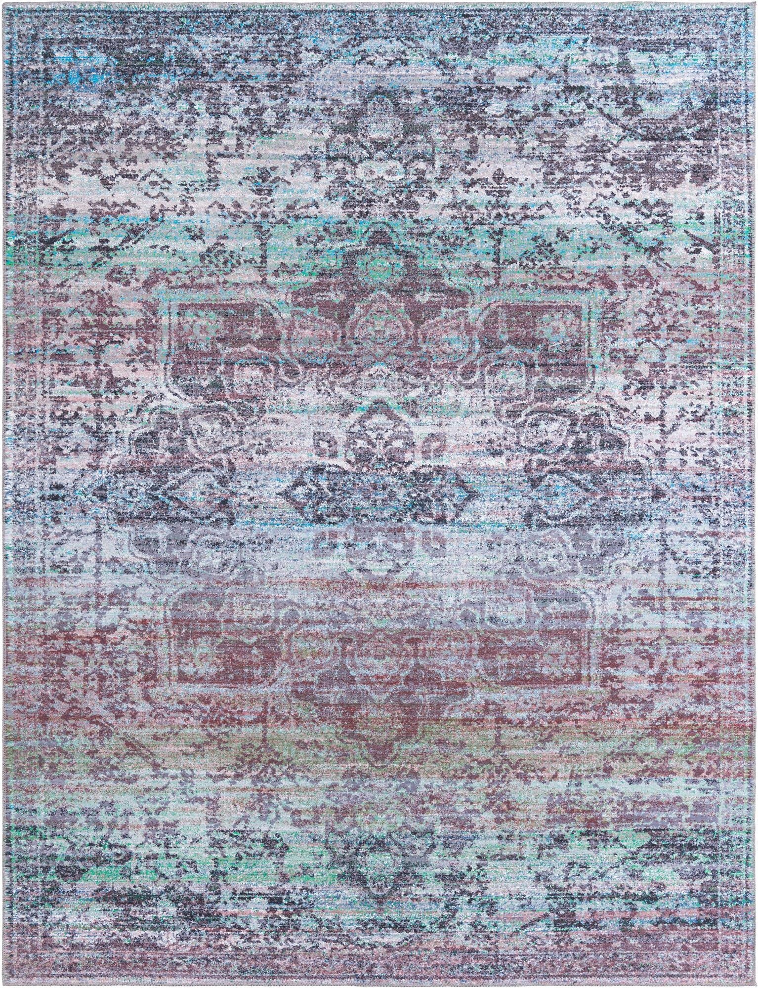 Primary image 9' 2 x 12'  Washable Renaissance Rug
