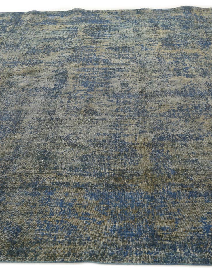 Detail image of 9' 7 x 12' 5  Hand Knotted Ultra Vintage Persian Wool Rug