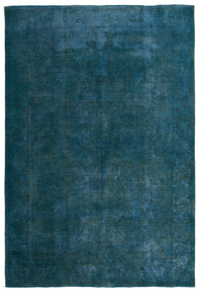 Detail image of 7' 8 x 10' 11 Hand Knotted Ultra Vintage Persian Wool Rug