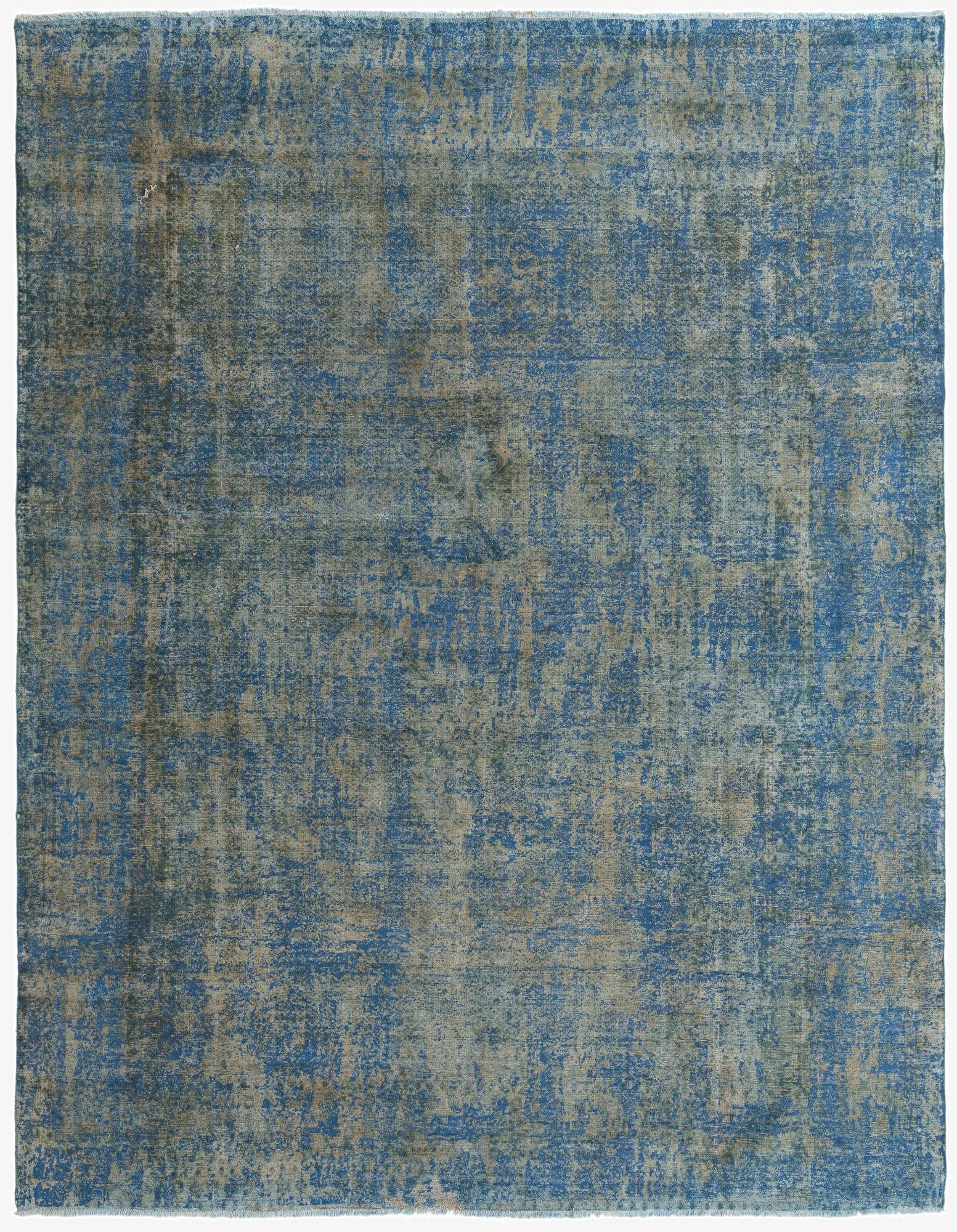 9' 7 x 12' 5  Hand Knotted Ultra Vintage Persian Wool Rug