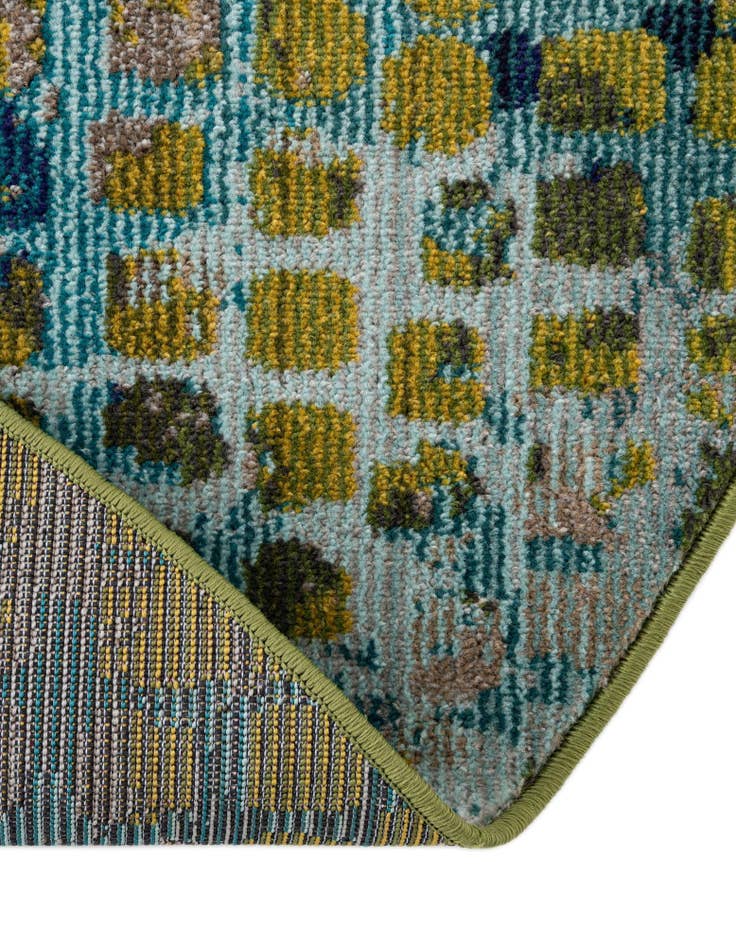 Detail image of 8' x 8'  Washable Spectrum Round Rug