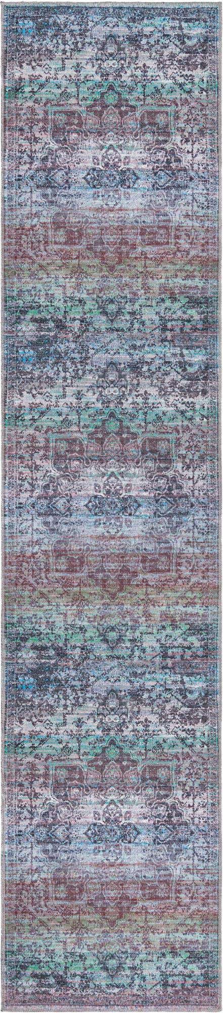 2' 7 x 12' Washable Renaissance Runner Rug