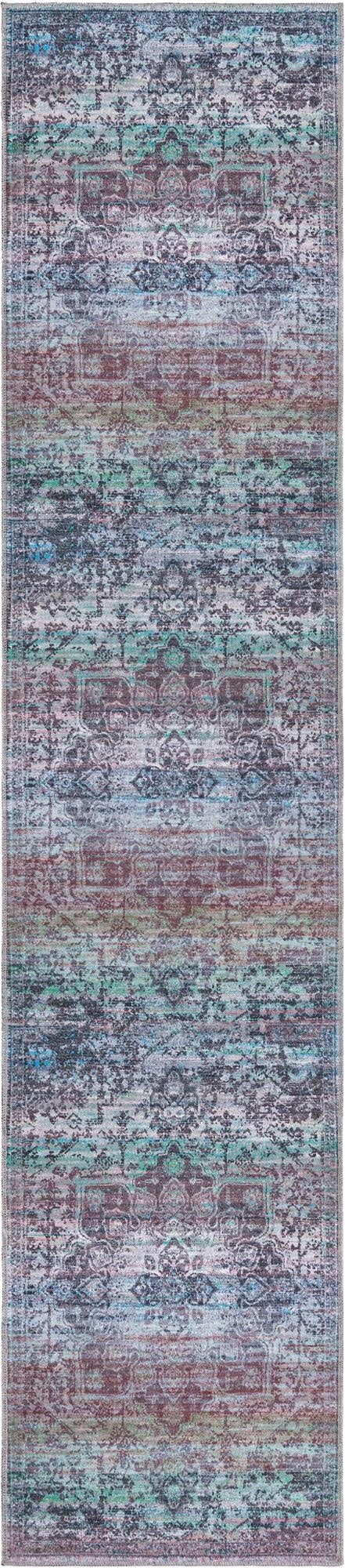 2' 7 x 12'  Washable Renaissance Runner Rug