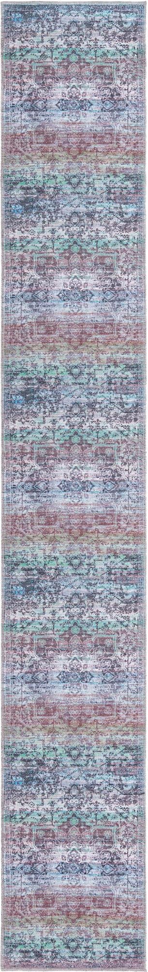 Primary image 2' x 13'  Washable Renaissance Runner Rug