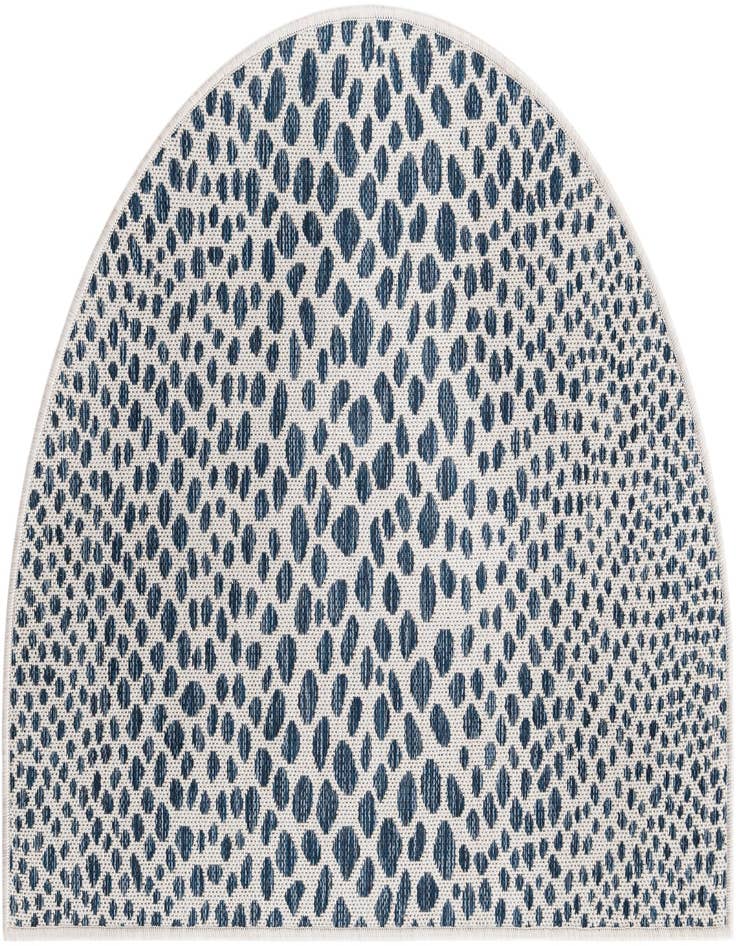 Detail image of 3' x 6' Easy-Clean Jill Zarin Cape Town Indoor / Outdoor Hearth Rug