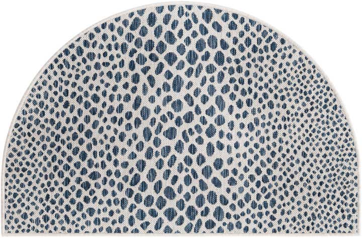3' x 6' Easy-Clean Jill Zarin Cape Town Indoor / Outdoor Hearth Rug