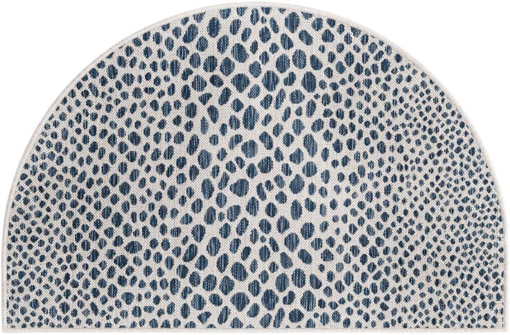 Detail image of 3' x 6' Easy-Clean Jill Zarin Cape Town Indoor / Outdoor Hearth Rug
