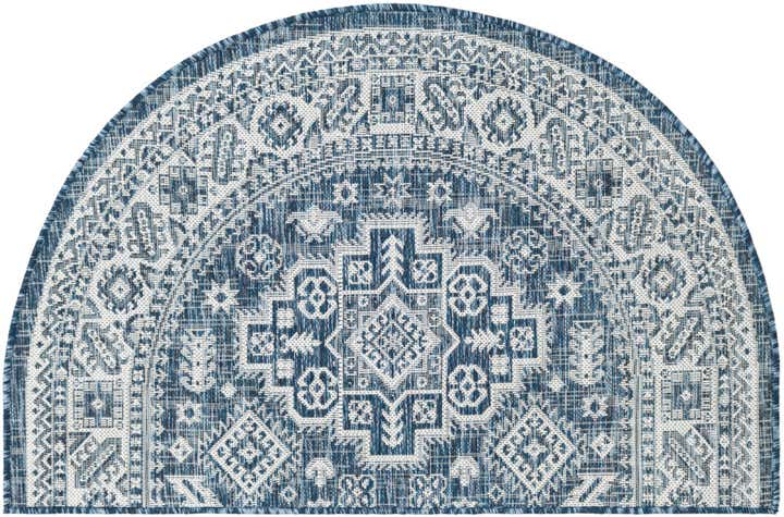 3' x 6' Easy-Clean Aztec Indoor / Outdoor Hearth Rug