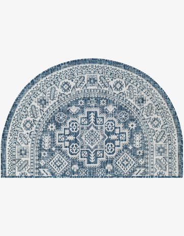 3' x 6' Easy-Clean Aztec Indoor / Outdoor Hearth Rug