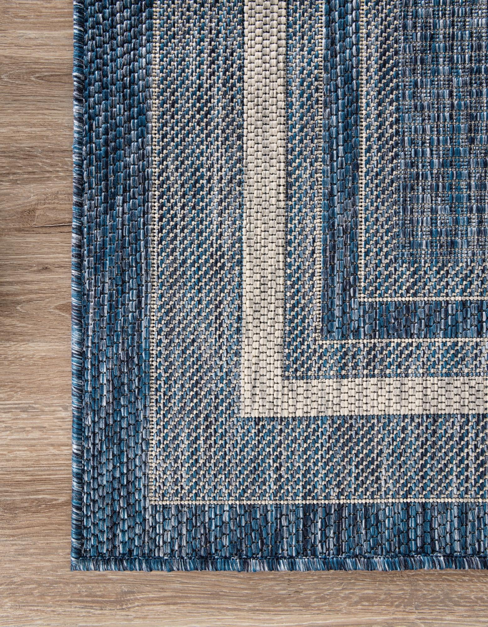 3' x 6' Easy-Clean Border Indoor / Outdoor Hearth Rug