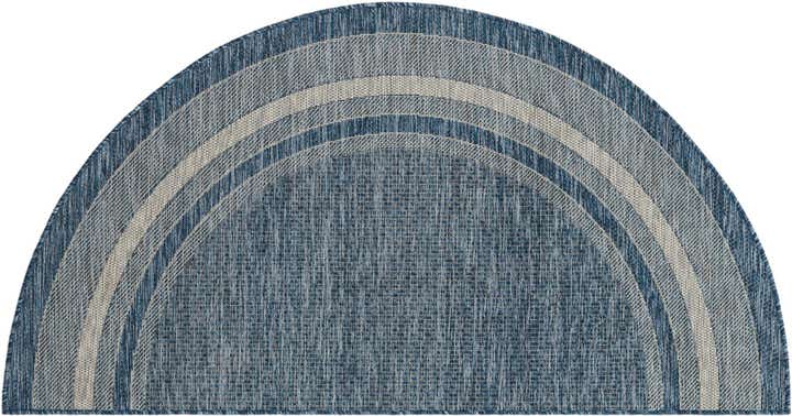 3' x 6' Easy-Clean Border Indoor / Outdoor Hearth Rug