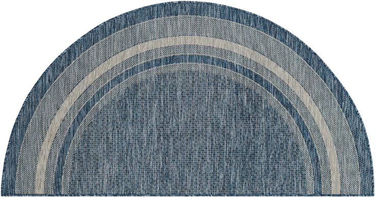 Detail image of 3' x 6' Easy-Clean Border Indoor / Outdoor Hearth Rug