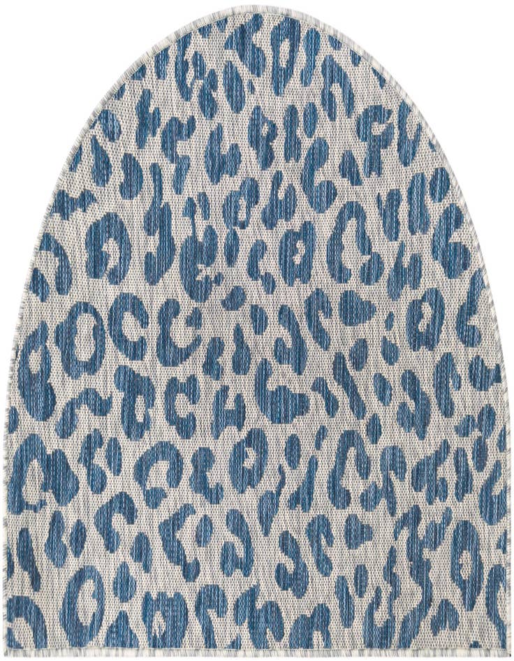 Detail image of 2' 7 x 4' Easy-Clean Safari Indoor / Outdoor Hearth Rug